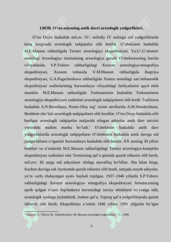 Arxeologik yodgorliklar va ularning turlari 3
