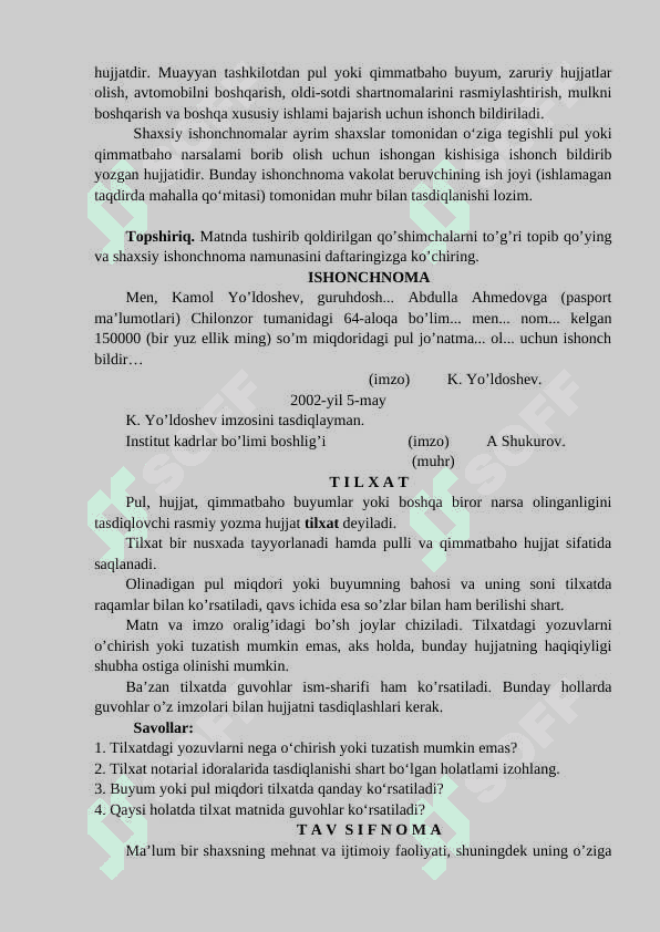 Ma’lumot-axborot hujjatlarining uslubiy xususiyatlari 3