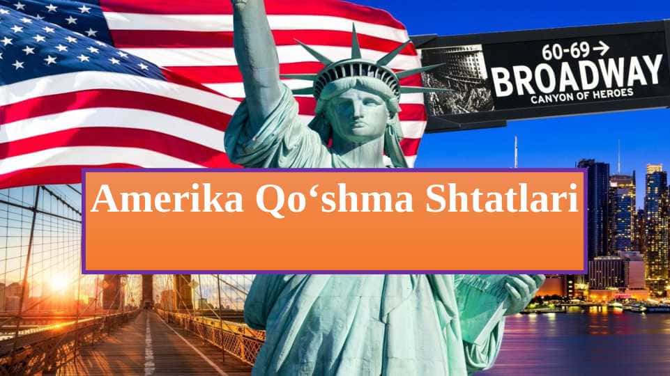 Amerika Qo‘shma Shtatlari 1
