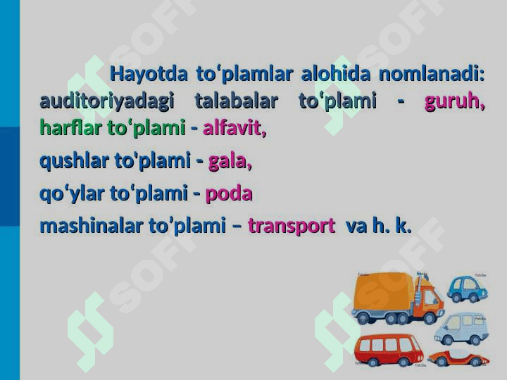 To’plamlar va ular ustida amallar 4