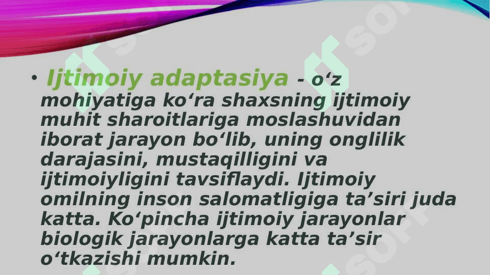 Hayot faoliyati xavfsizligining tibbiy biologik asoslari . Aqliy mehnat gigeniyasi 8