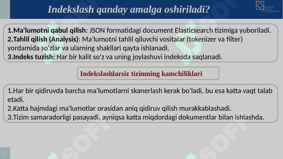 Elasticsearch yordamida ma’lumotlarni indekslash 7