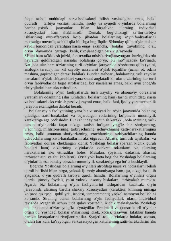 MAKTABGACHA VA  KICHIK MAKTAB YOSHI  DAVRIDA PSIXIK RIVOJLANISH 8