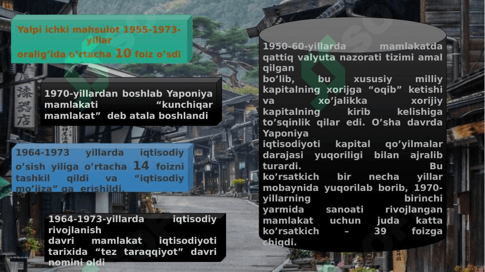 Rivojlangan mamlakatlarda YAIMning dinamikasi 7