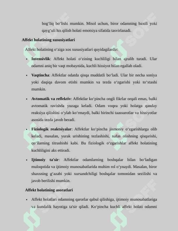 Affekt holati 3