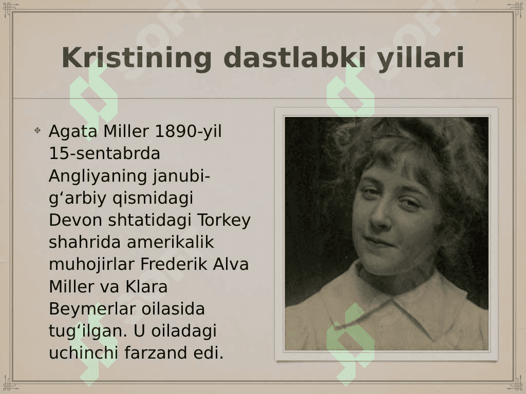 Agata Kristi 3