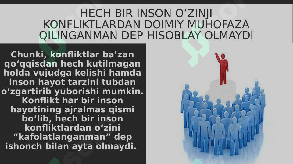 Konfliktning vazifalari va dinamikasi 6