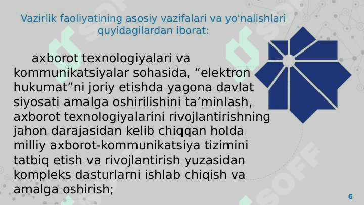 Axborot xavfsizligi sohasiga oid xalqaro va milliy me’yoriy-huquqiy baza 6