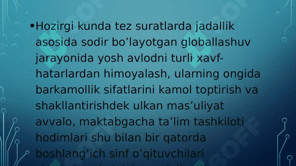 3 sinf tarbiya darsligini o’rganish 2