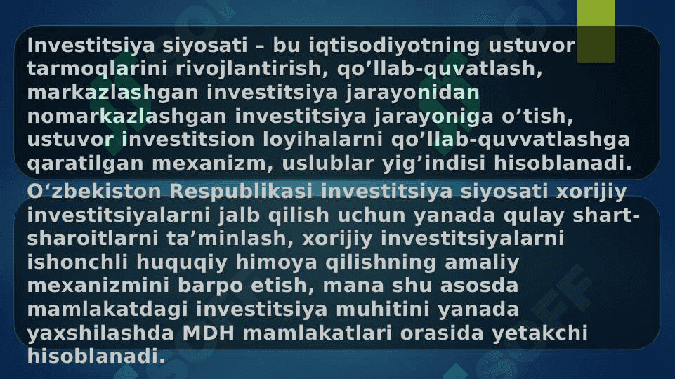 O’zbekistonda invistitsion faollikni oshirish yo’llari va samaradorligi 4