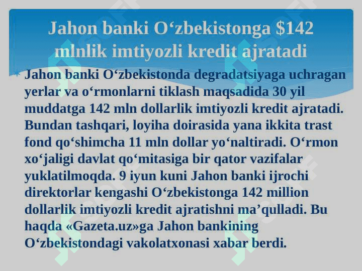 Orol dengizi muammoasi to’g’risida ma’lumot 6