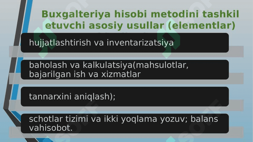 Pul mablag’lari inventarizatsiyasi va ularni hisobga olish 3