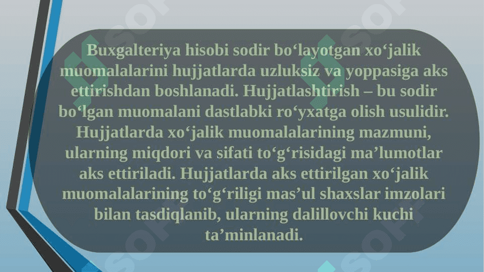 Pul mablag’lari inventarizatsiyasi va ularni hisobga olish 4