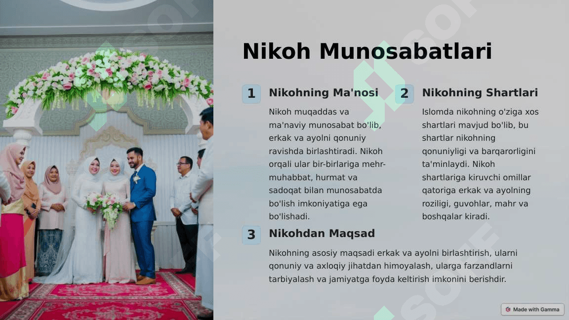 Diniy Ta'limotlarda Oila Masalalari 4