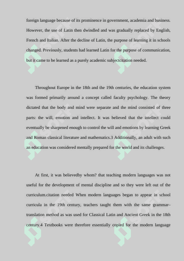 Grammar translation method 3