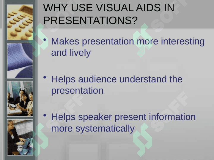 Highlights and key ideas in Presentation. Developing presentation techniques and visual aids. 4