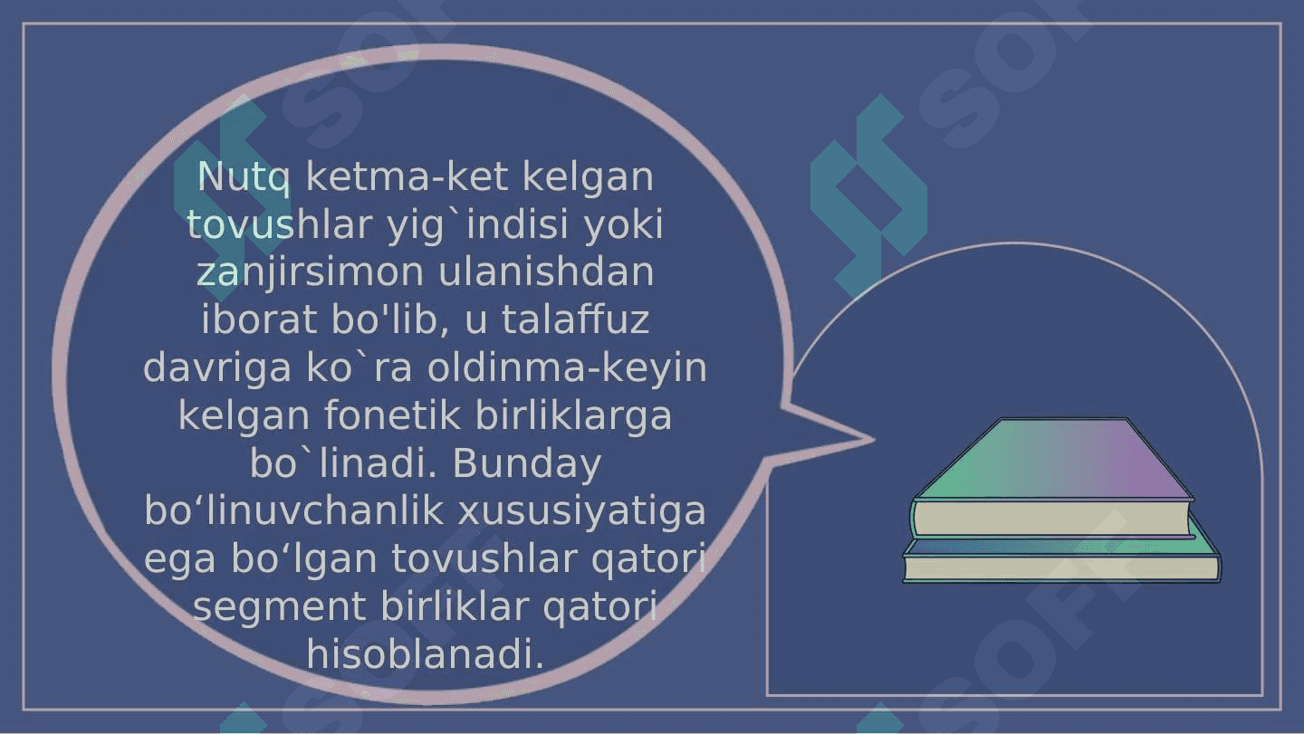 O’zbek adabiy tilida urg’u va ohang 5
