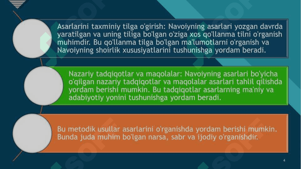Tarbiyaviy asarlarni o’rganish 4