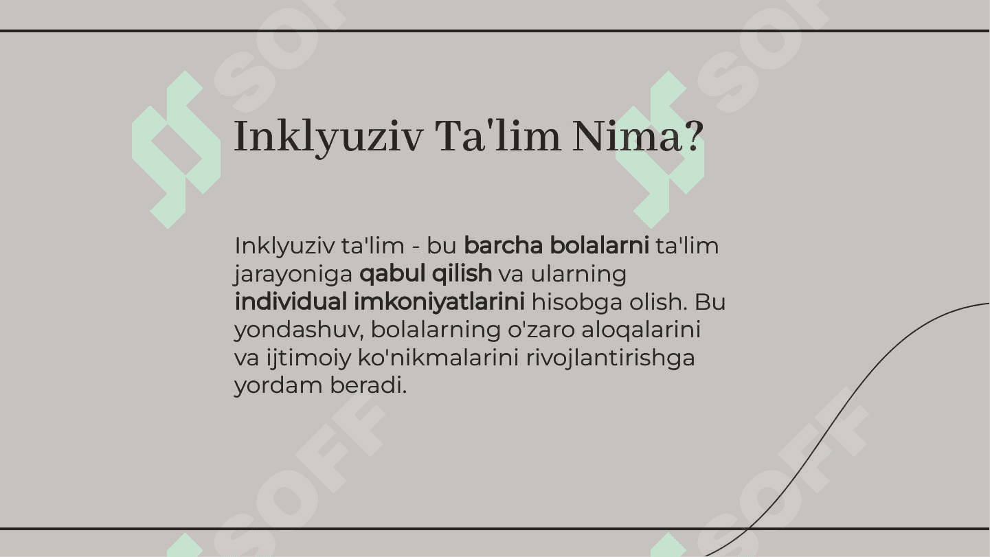 Imkoniyati cheklangan bolalarni samarali inklyuziv ta'lim olishning asosiy shartlari 3