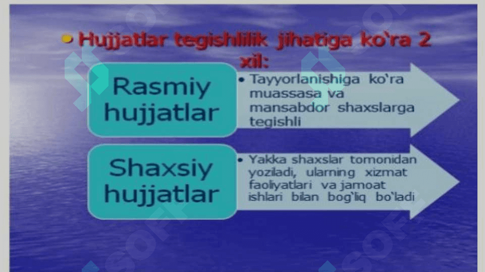 Hujjatlarning tili va uslubi 7