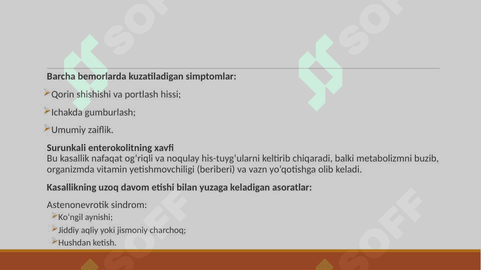 Surunkali enterokolit 3