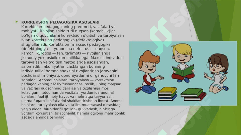 KAREKSION PEDAGOGIKA ASOSLARI PEDAGOGIKA ASOSLARI 2