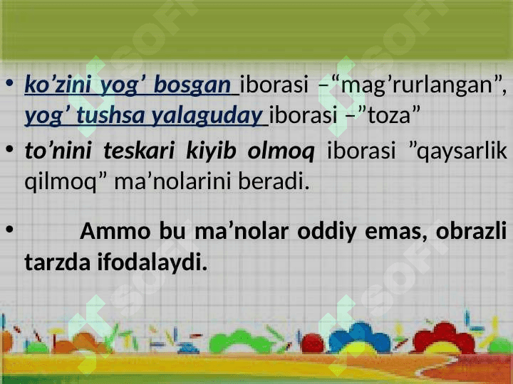 Iboralar. 5-sinf ona tili 4
