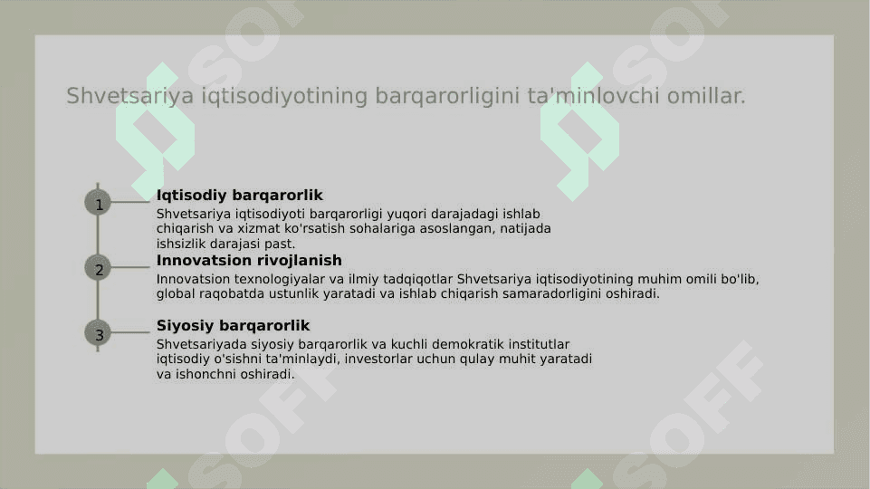 Shvetsariya demografiyasi va iqtisodiyoti 6