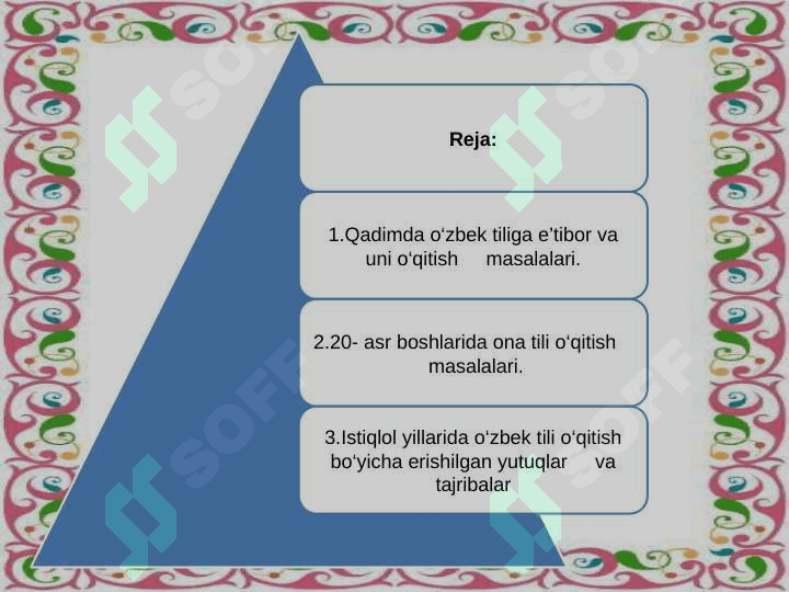 O‘ZBEK TILINI ONA TILI SIFATIDA O‘QITISH   TARIXIDAN 2