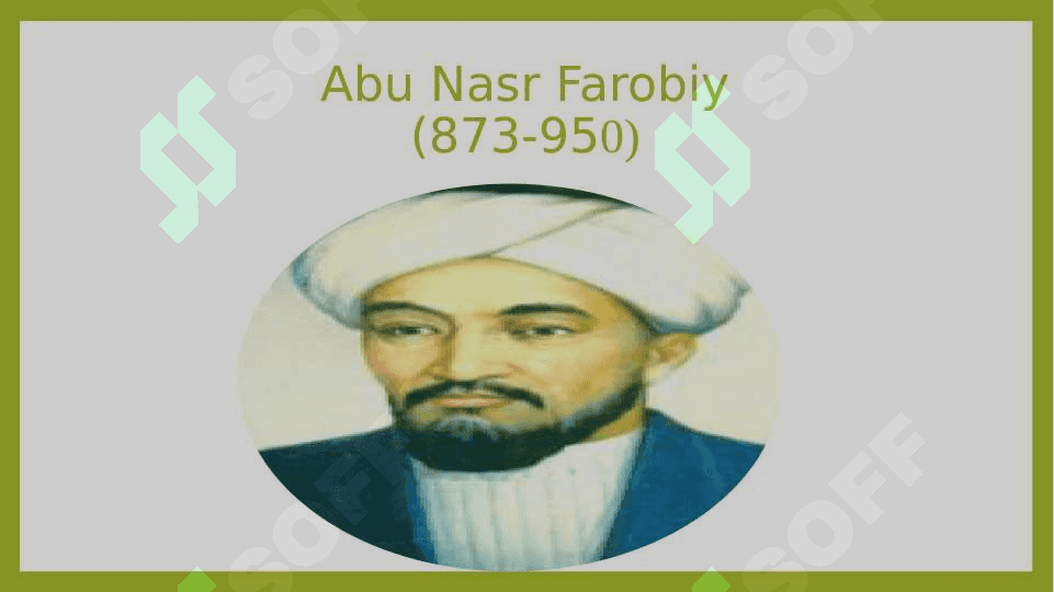 Abu Nasr Farobiyning pedagogik qarashlari 2