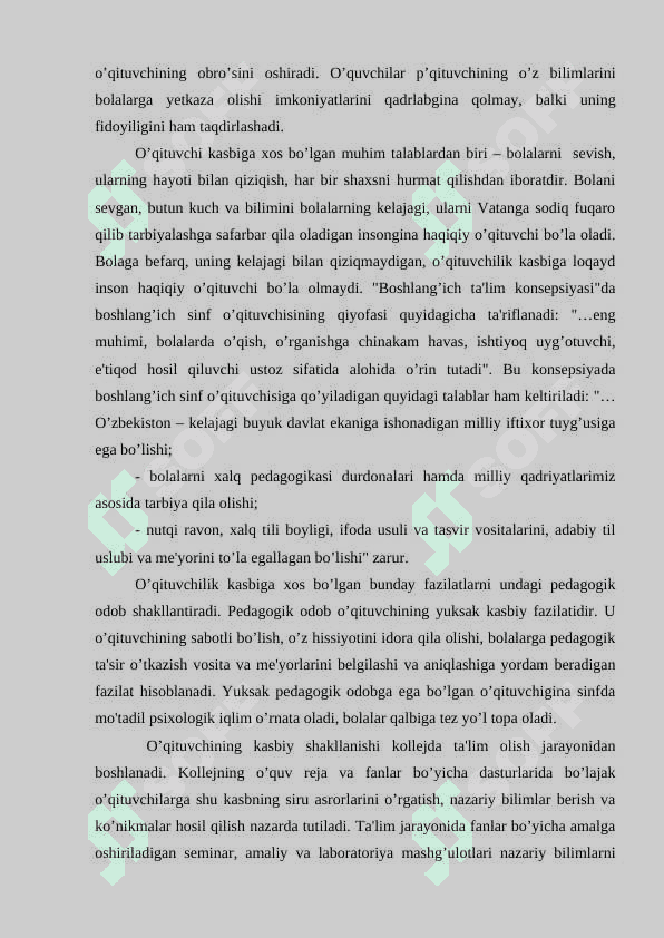 O'qituvchi va uning jamiyatda tutgan o'rni 3