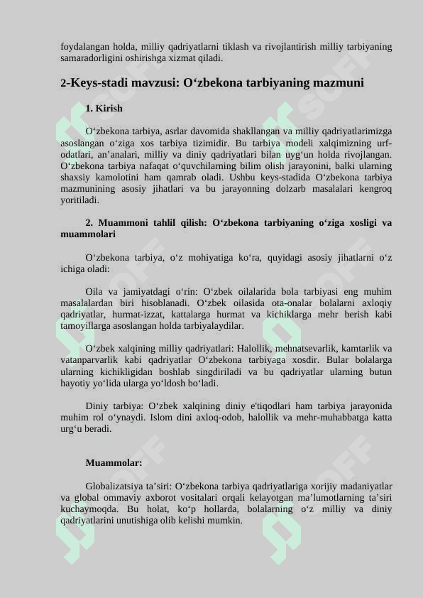 Milliy tarbiya qadriyatlarini tiklash va zamonaviylashtirish 4