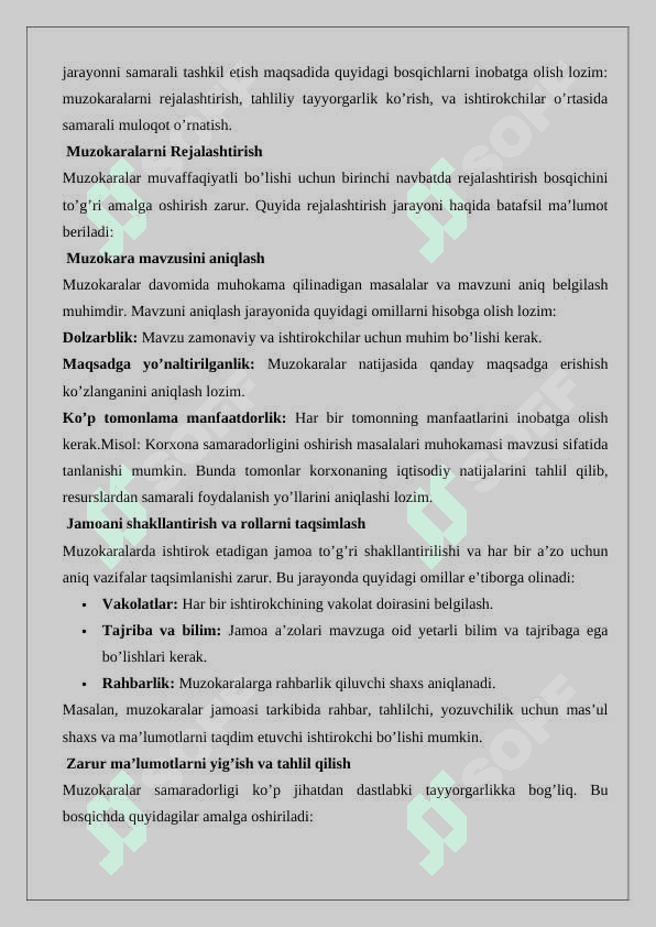 Jamoaviy muzokaralar olib boorish tartibi 25 6