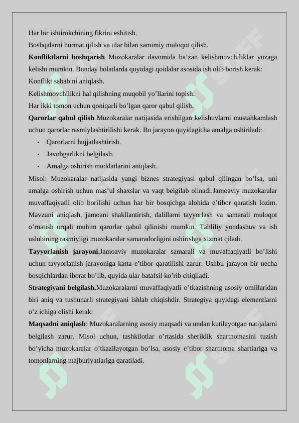 Jamoaviy muzokaralar olib boorish tartibi 25 8