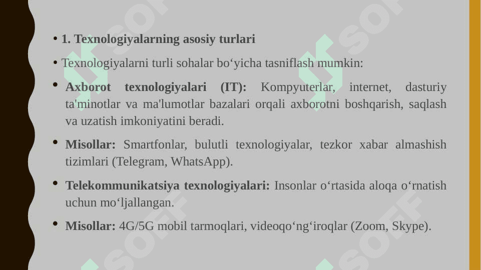 Texnalogiya va uni oʻqitish metodikasi 8