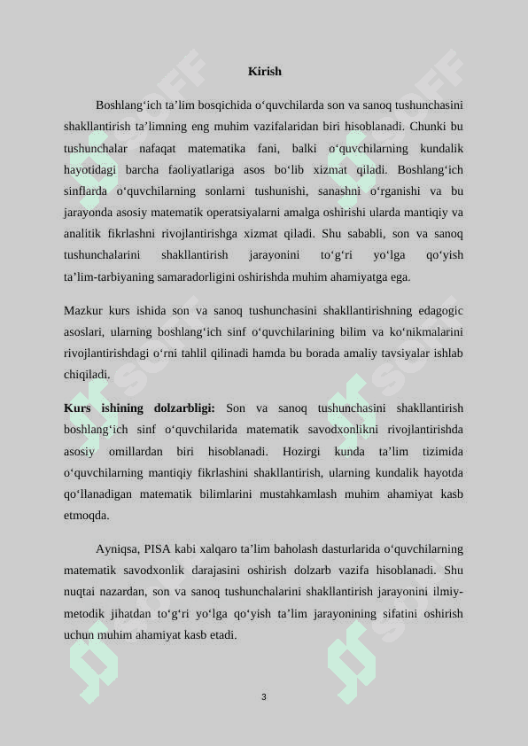 SON VA SANOQ TUSHUNCHASINI SHAKLLANTIRISH BOSQICHLARI 3