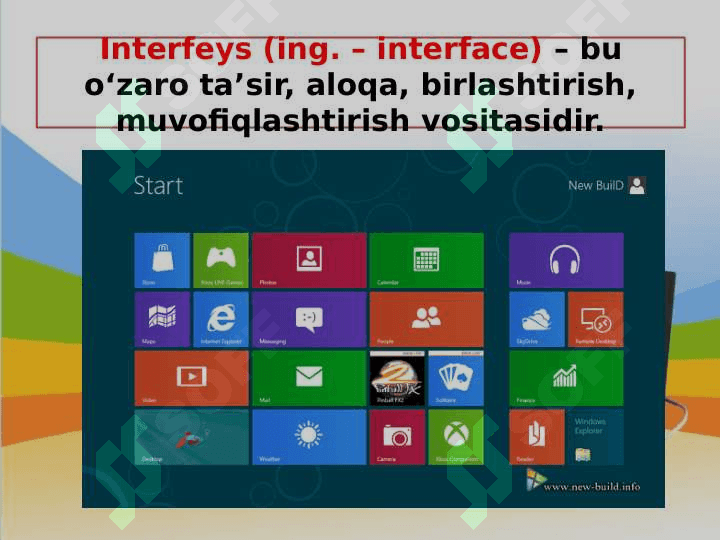 foydalanuvchi interfeysi turlari 3