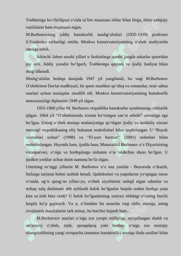 M.Burxonov Kapalak musiqasi 3