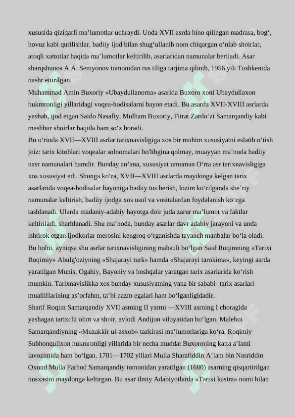 Hаsаnхоjа Nisоriyning “Muzаkkiri аhbоb” аsаri 7