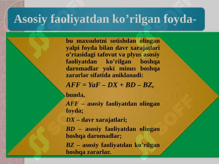Qishloq xo’jalik korxonalarining moliyaviy faoliyatini tahlil qilish 5