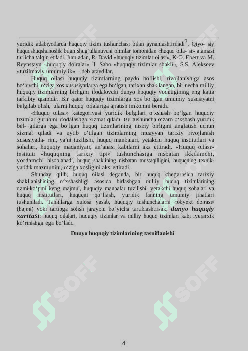 HOZIRGI ZAMON ASOSIY HUQUQIY TIZIMLARI 4