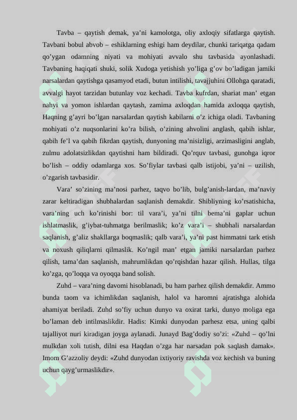 Markaziy Osiyoda tasavvuf, uning tarbiyaviy jihatlari 7