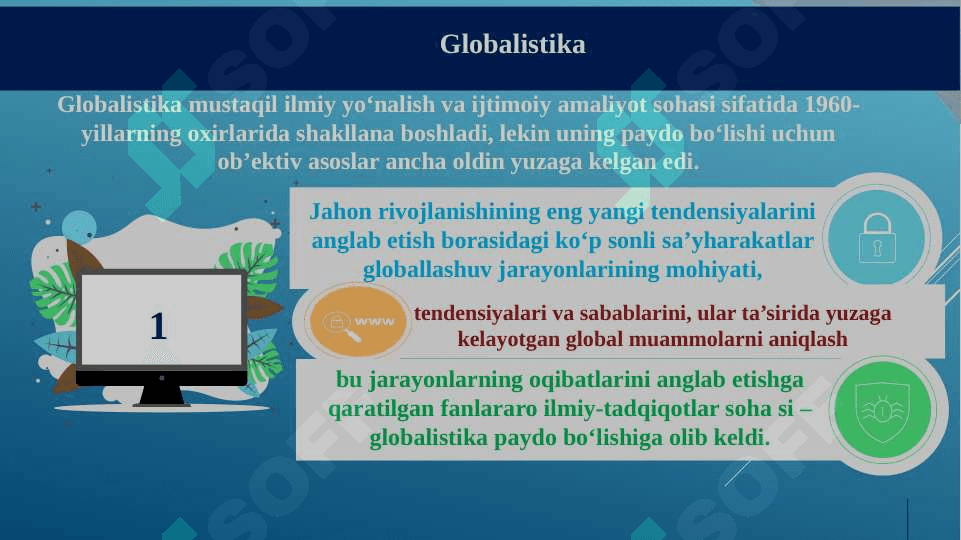 Globallashuv va barqaror taraqqiyot falsafasi 5