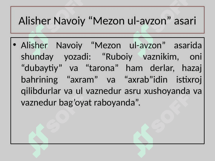 Ruboiy vaznlari 3