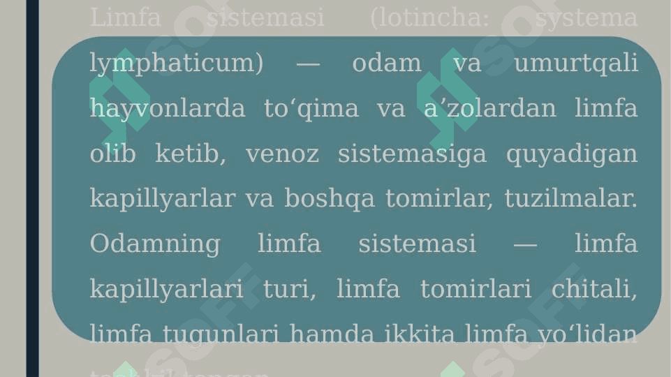Limfa tomirlarinin rivojlanishiga va tuzilishiga ijtimoiy va biologik muhitlarning ta`siri. 4