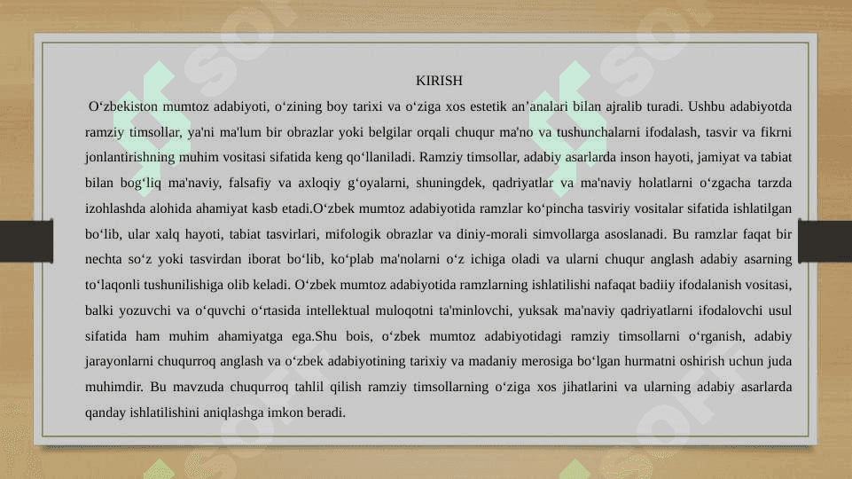 O‘zbek mumtoz adabiyotida ramziy timsollardan foydalanish uziga xos jihatlari 3