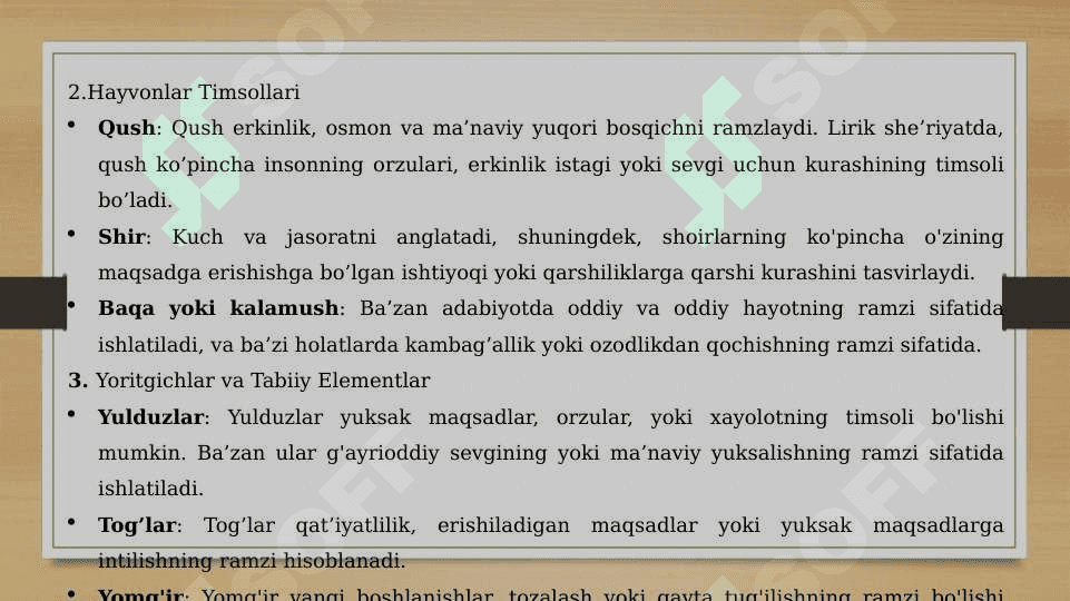 O‘zbek mumtoz adabiyotida ramziy timsollardan foydalanish uziga xos jihatlari 5