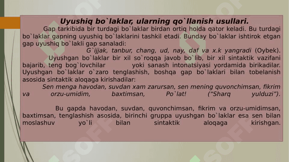 SODDA GAPNING MURAKKABLASHUVI 7