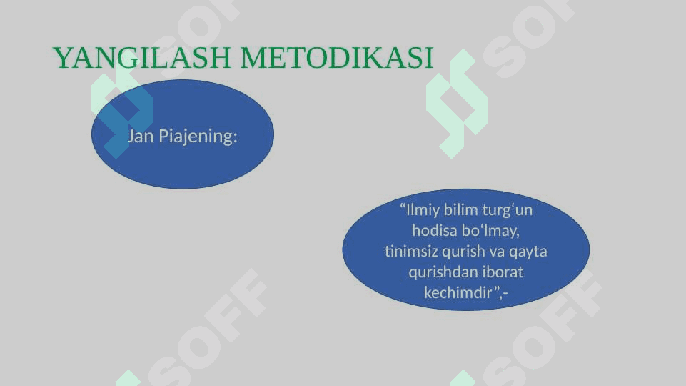 ADABIYOT O‘QITISH METODIKASIGA XOS BO‘LGAN TAMOYILLAR. MILLIY ADABIY TA’LIMDA BADIIY ASARLARNI O‘RGANISHNING O‘ZIGA XOS XUSUSIYATLARI 7