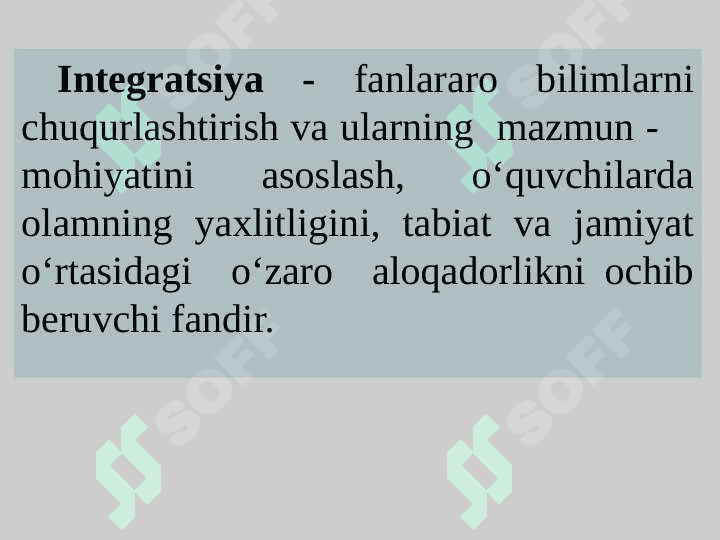 INTEGRATSIYALANGAN DARSLARNING SAMARADORLIGINI OSHIRISH OMILLARI 4